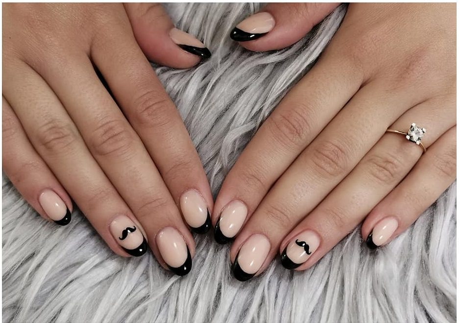 Mustache Nail Art Designs Mustaches And Manicures
