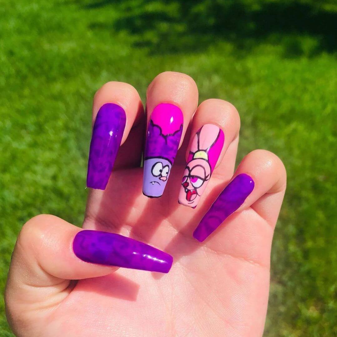 The Coolest Animated Summer Nails!