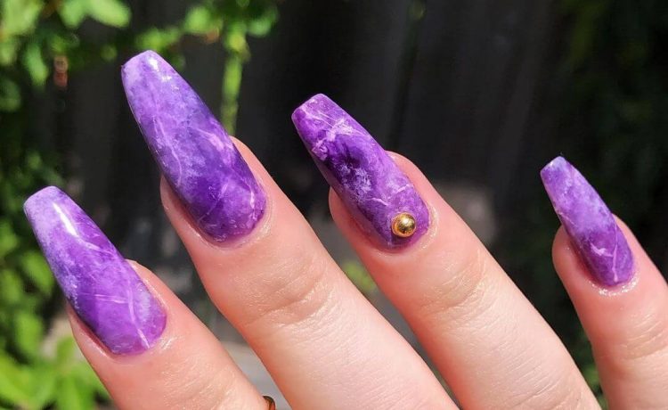 Purple Nail Art Trends to Try This Year - K4 Fashion