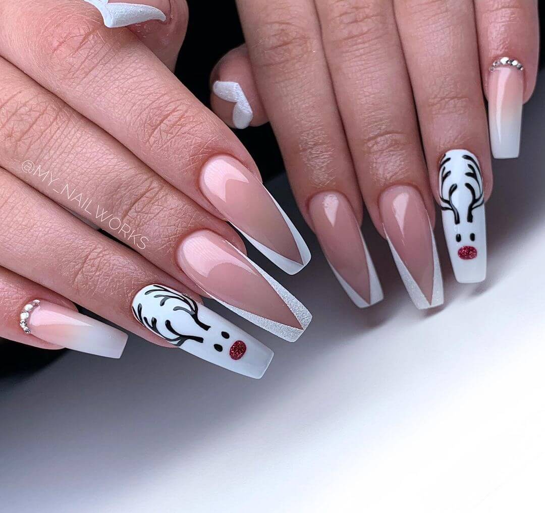 This nailart will make you look flawless!