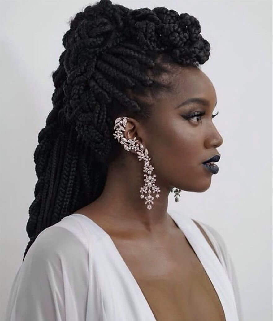  Wedding Guest Hairstyles Most unique hairstyle for the pre-braided hairs