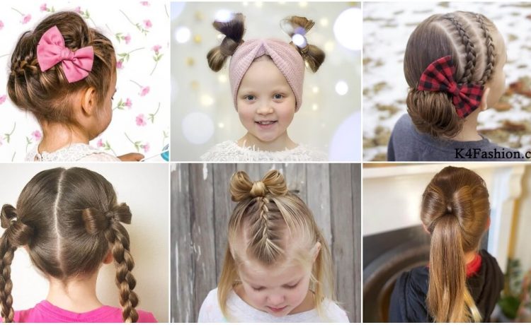 Cutest Bow Tie Hairstyle for Little Girls - K4 Fashion
