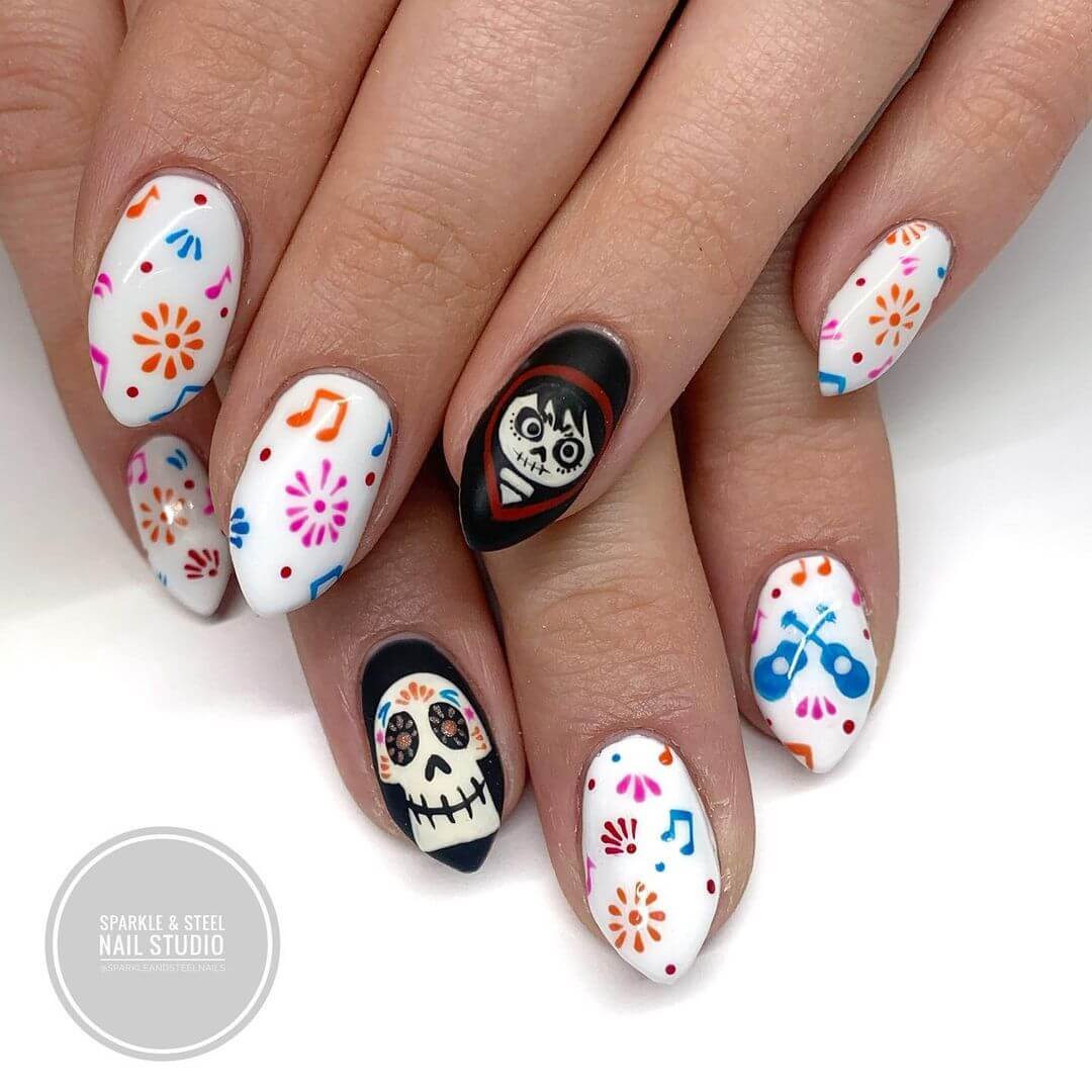 Disney Nail Art Designs Halloween are for the bold!