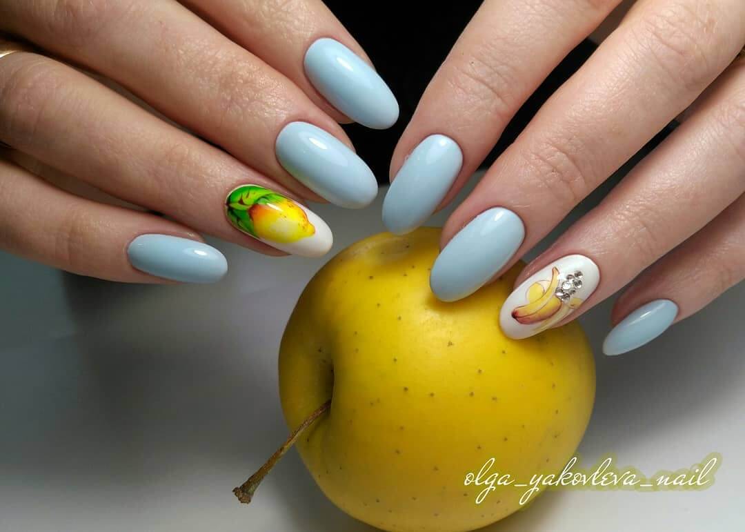Fruit Nail Art Designs For The Love Of Mangoes And Bananas