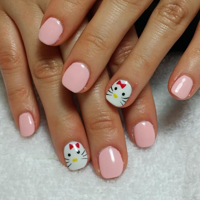 Baby Pink  Nails