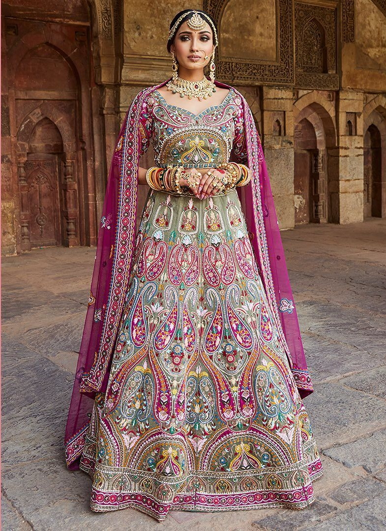 Indian Bridal Dupatta Styles