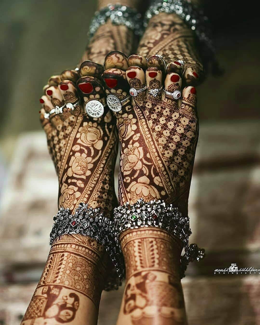 Indian Bridal Payal Design Gorgeous Statement Bridal Payal