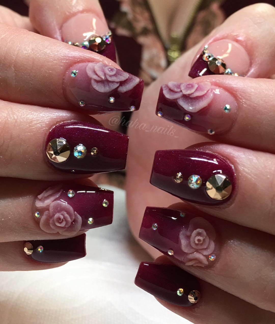 Indian Wedding Nail Art Designs The Rosy Nails