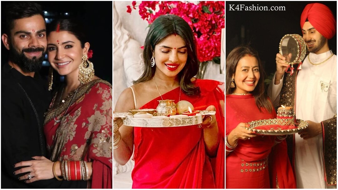 Karwa Chauth Outfits Inspired from Bollywood Celebrities - K4 Fashion