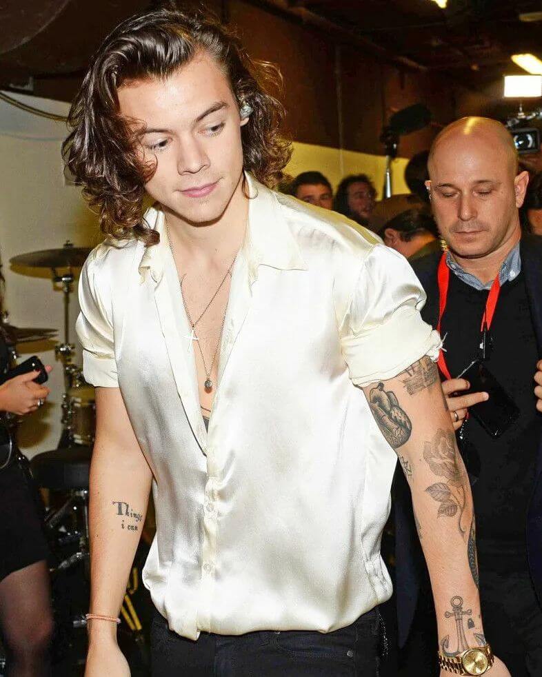 Harry Loves Silk Shirts And We Are All Eyes
