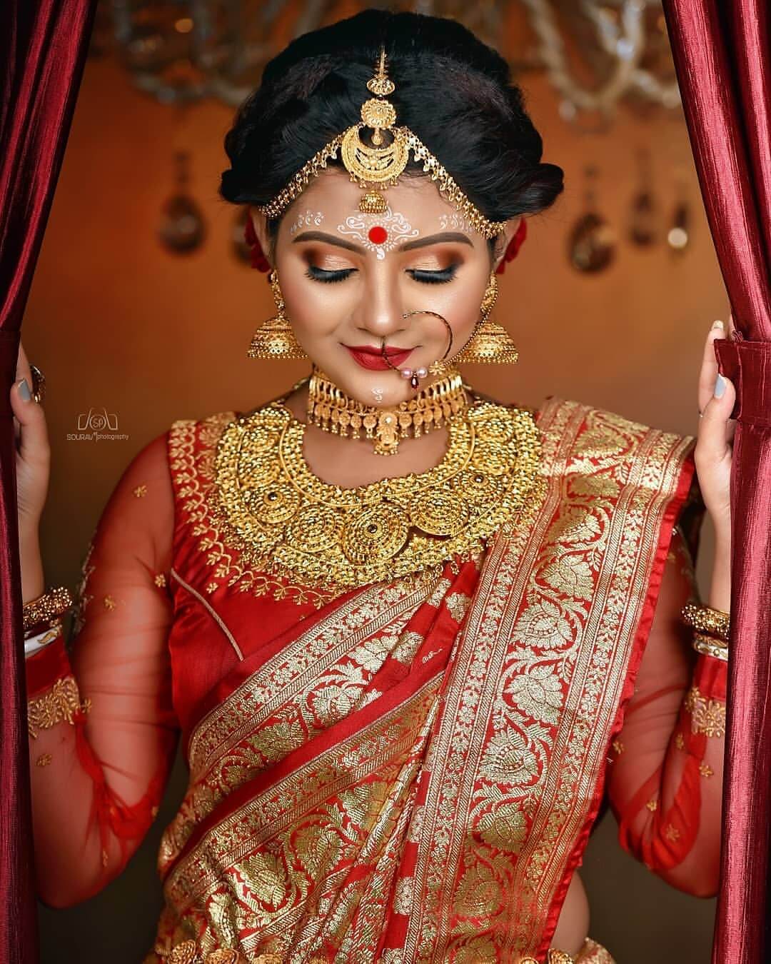 Bengali Bridal Makeup The Bridal Glow