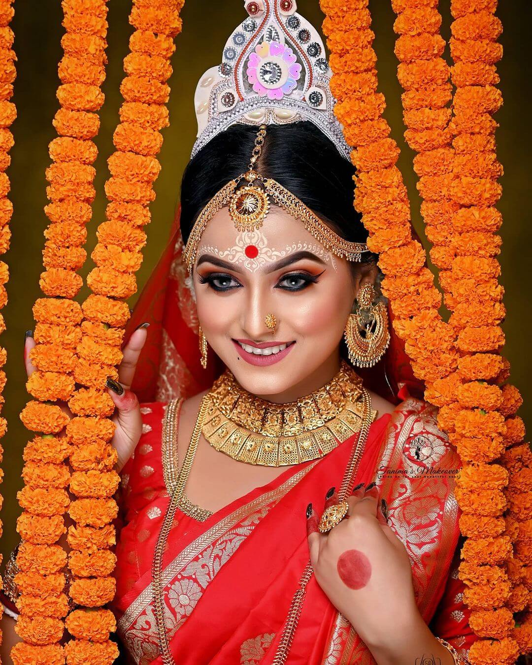 Bengali Bridal Makeup Paint Me Nude