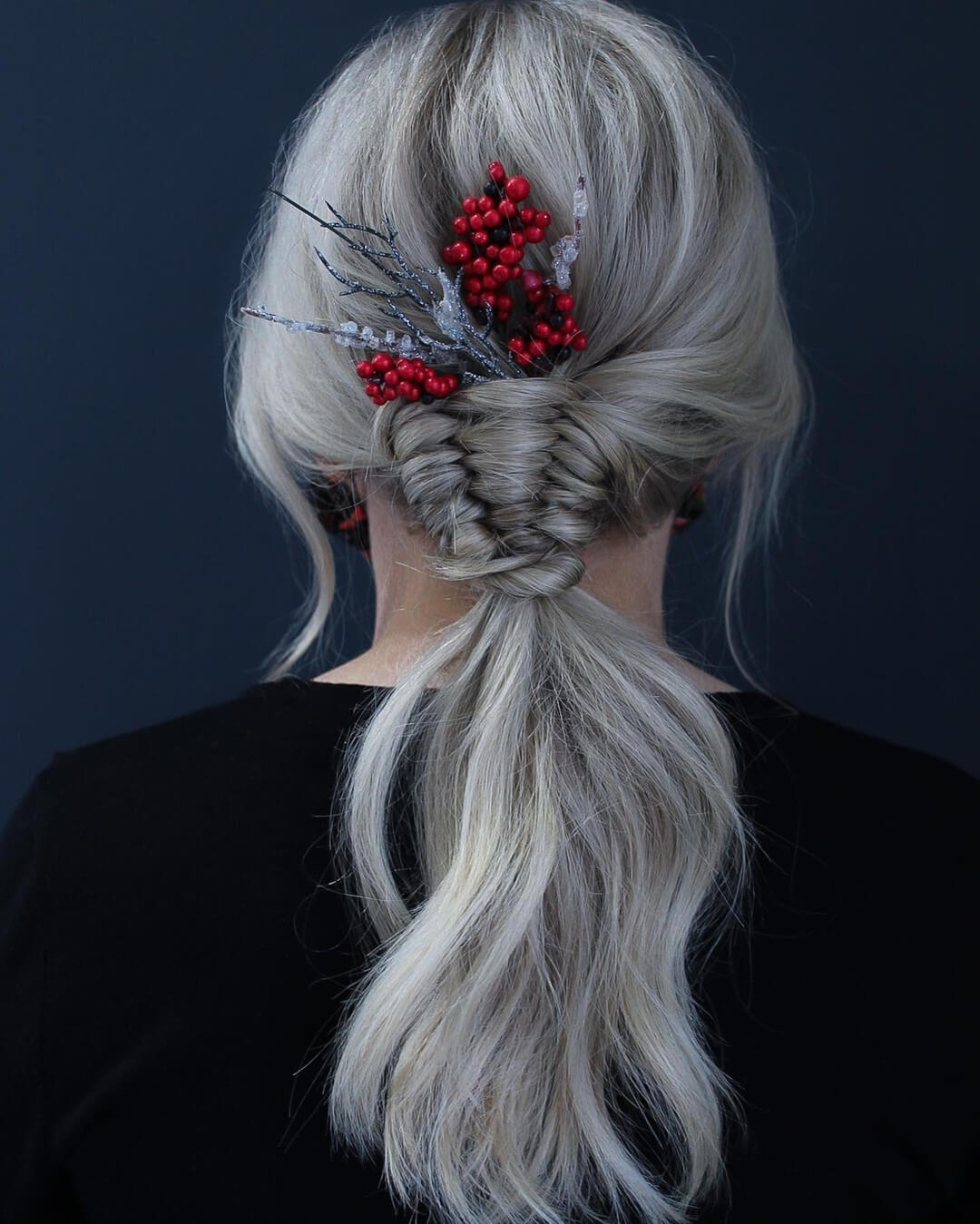 Beautify Cherry Hairstyle For Frosty Hairs - Platinum Hairs