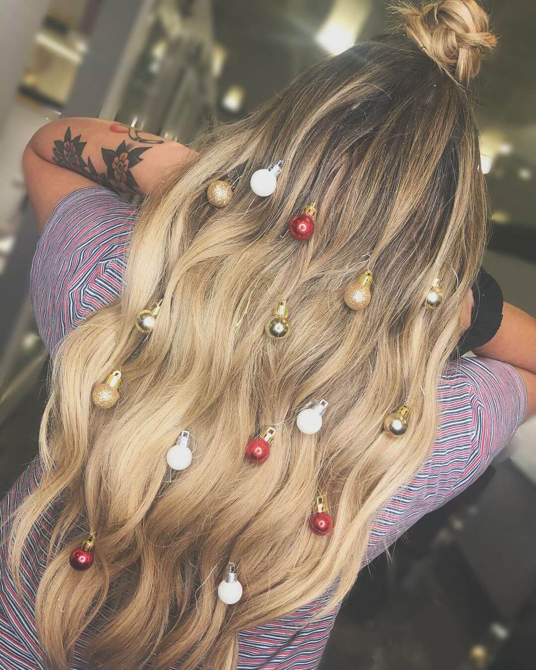 Christmas Lights For Wavy Curls