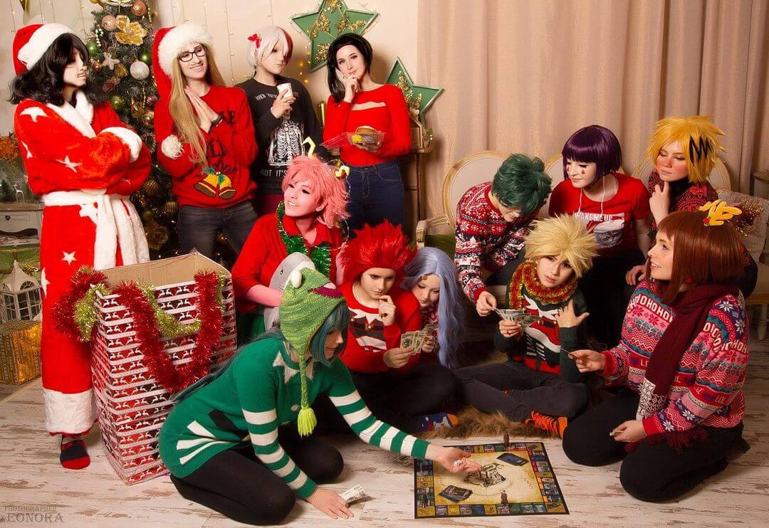 Epic Christmas Photoshoot With Friends