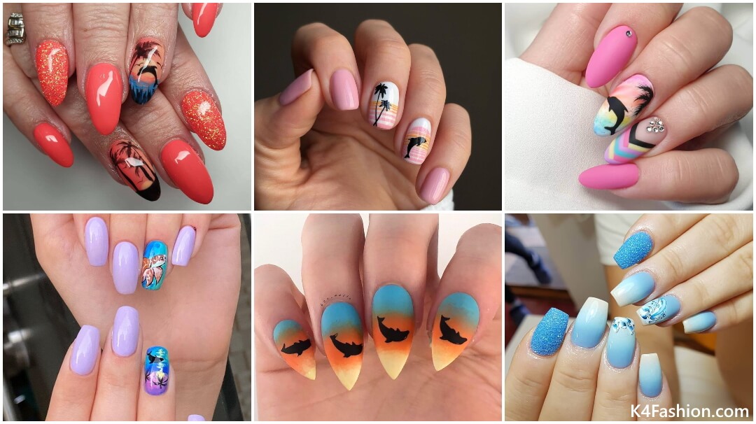 10. Dolphin Nail Art Designs for Short Nails - wide 9