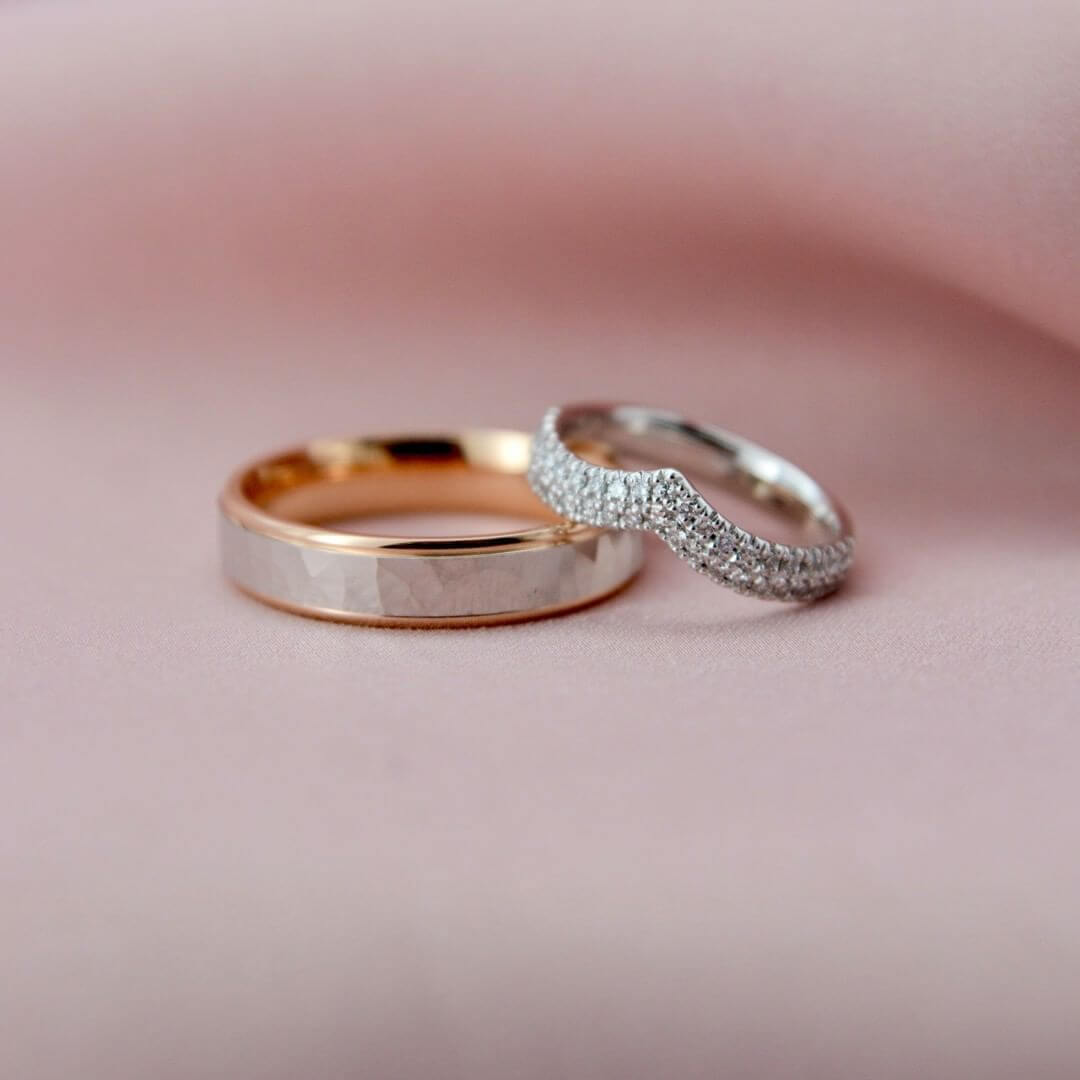 Engagement Ring Designs for Couple Rose Gold Rings Ideas For Couples
