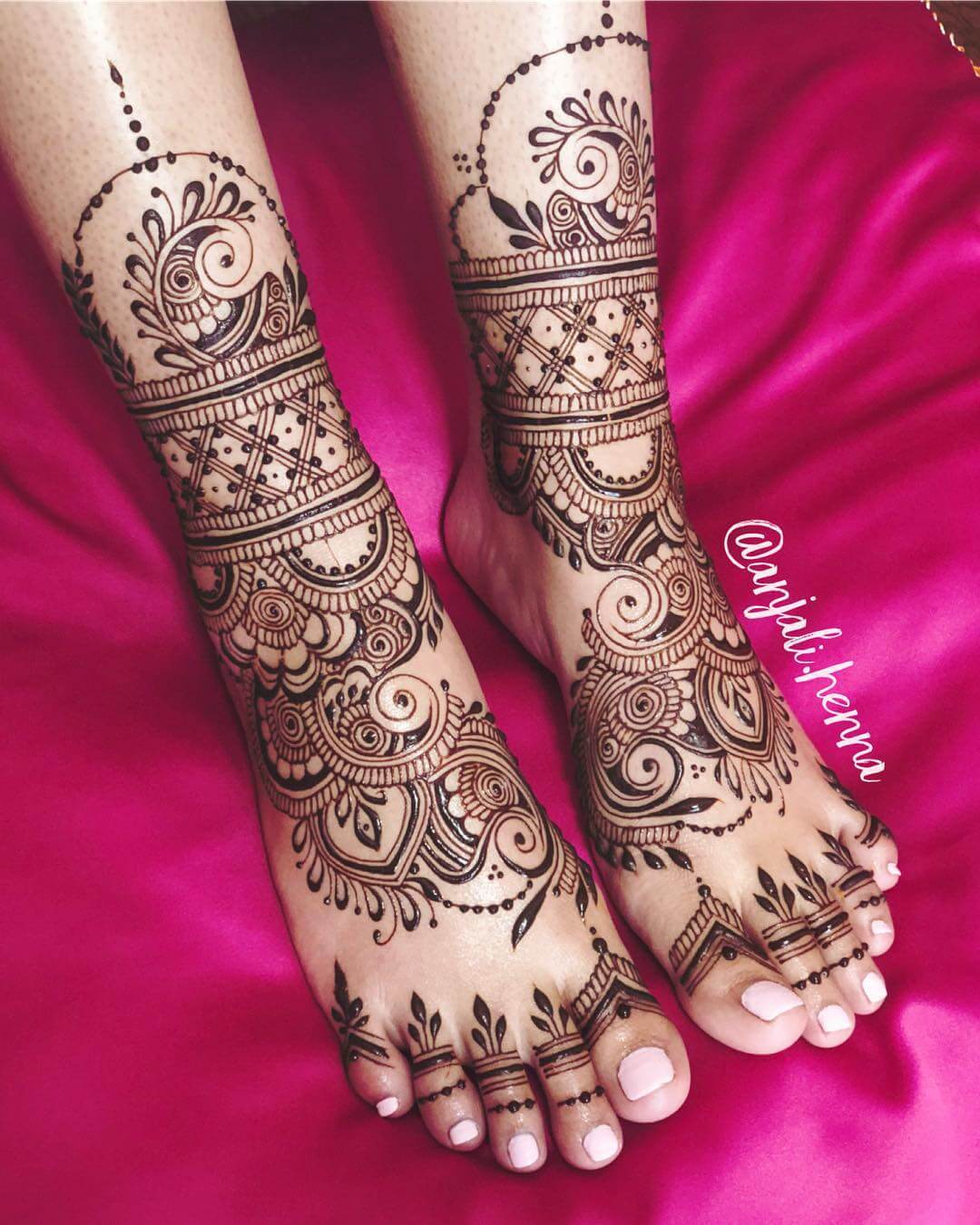 Simple, Subtle, Elegant Bridal Henna