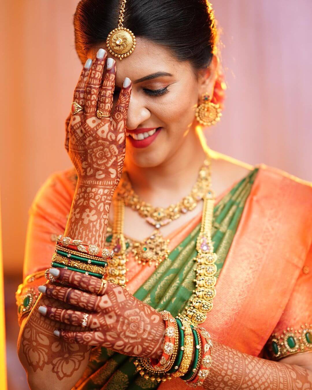 South Indian Bridal Jewellry Simple And Elegant Bridal Jewellery