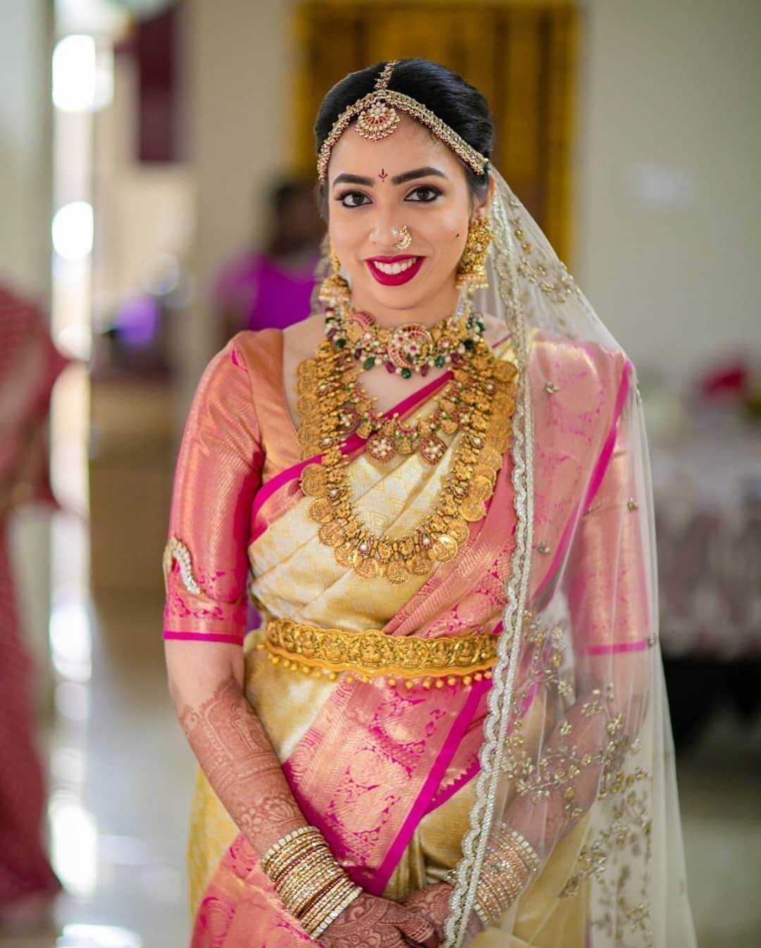 South indian Bridal Managa Malai Designs Circles Of Gold