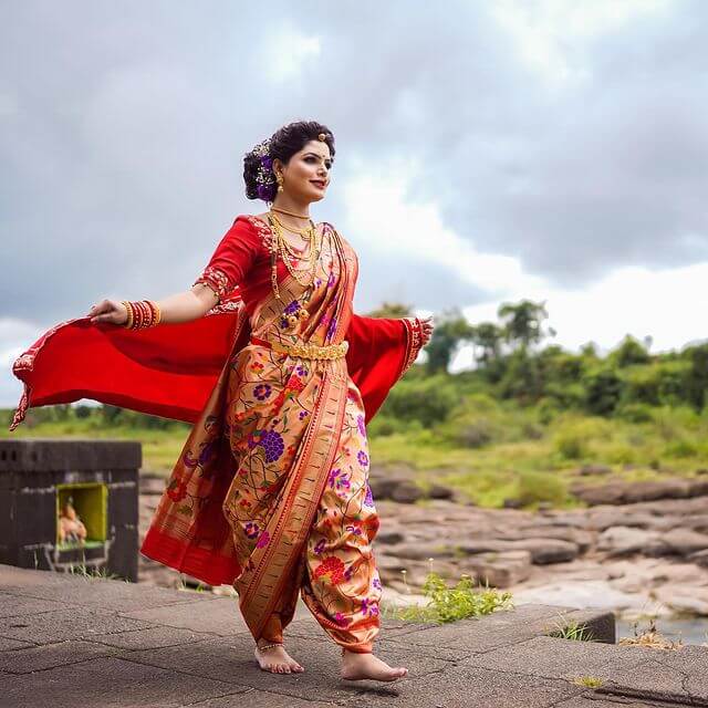 The Best Of Marathi Bridal Nauvari Sarees K4 Fashion