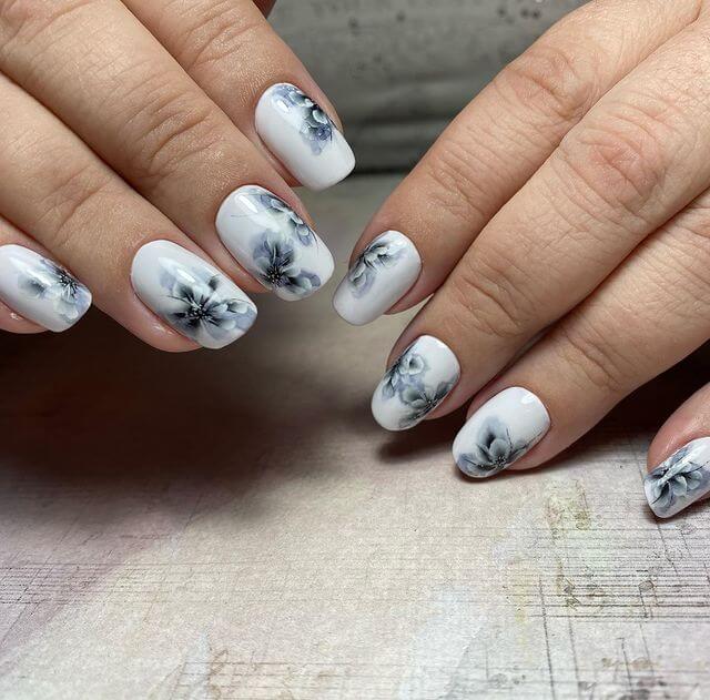 Cherry blossom nails art  Follow us for more updates of nail design  Please dm to place your order cuticle oil pens           Instagram