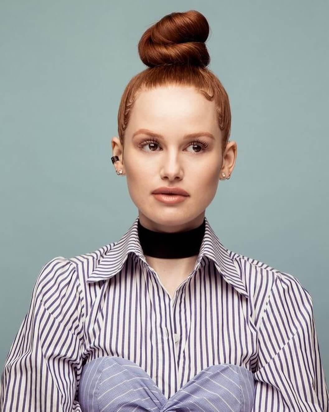 Top Knot Formal Hairstyle for Job Interviews