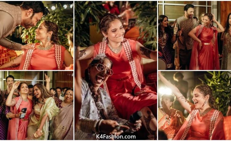 Inside Ankita Lokhande and Vicky Jain's Bollywood Style Mehndi Ceremony