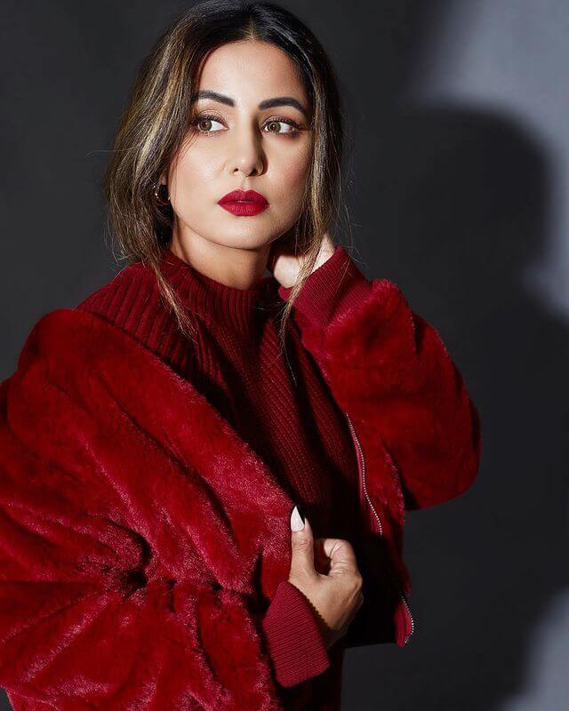 Bold Red Winter Look