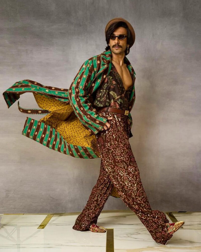 Ranveer Singh's Slays with Winter Outfits During 83 Promo In a Classic Sabyasachi Ensemble