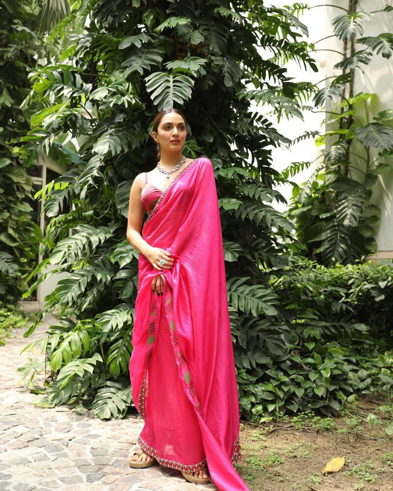 Kiara Advani in Fashionable Pink Outfits Pretty in Pink