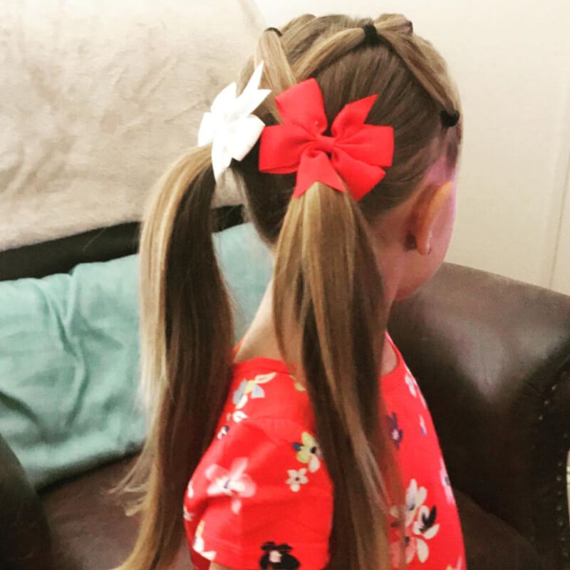 Pretty School Hairstyle for Long Hair