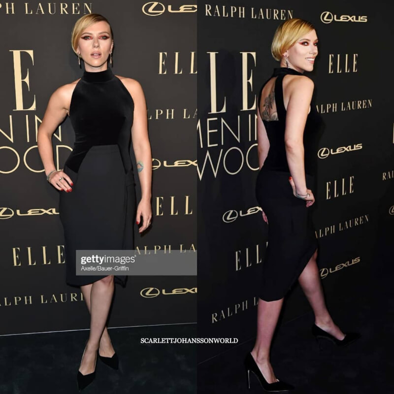 Scarlett Johansson At 'Elle Women In Hollywood'