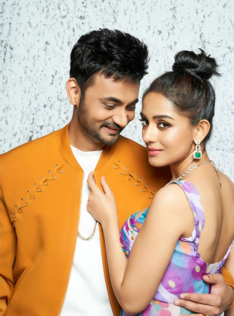 Actress Amrita Rao and RJ Anmol posed for a photoshoot for Grandeur Lifestyle magazine