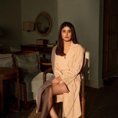 kritika-kamra-in-nude-trench-coat - K4 Fashion