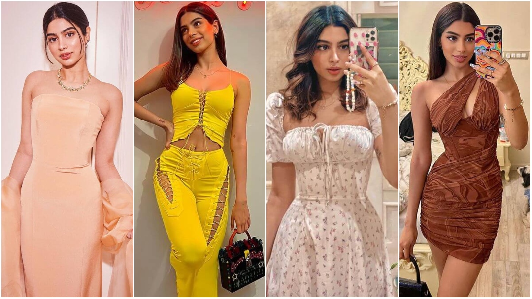 Khushi Kapoor's Fashionable Outfits To Steal From Her Closet