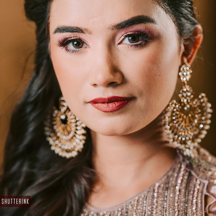 Beautiful Make-Up Look For Sangeet Function