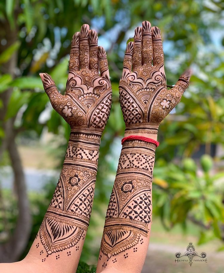 Bridal Mehndi Designs For Full Hands | Wedding Henna Ideas