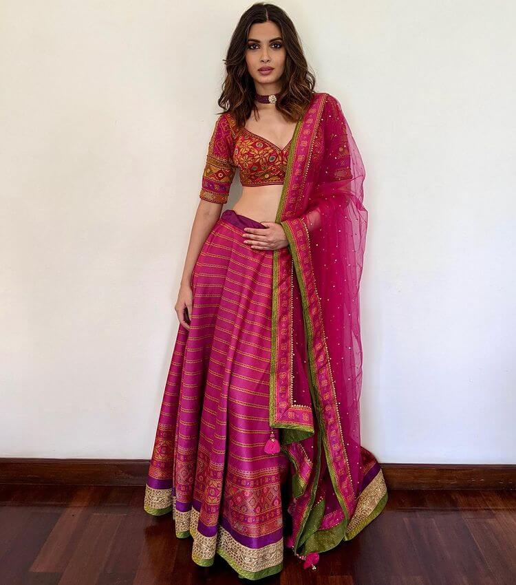 Diana Penty Dress Inspiration Looks And Outfits In Pink Anita Dongre Lehenga