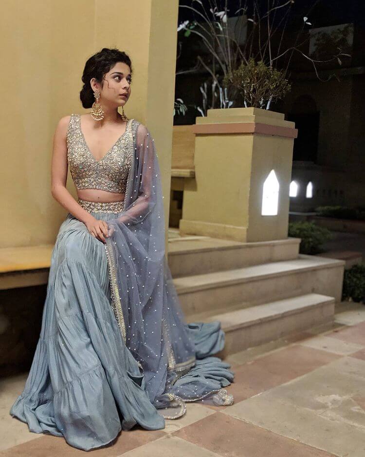 Grey Hue Lehenga