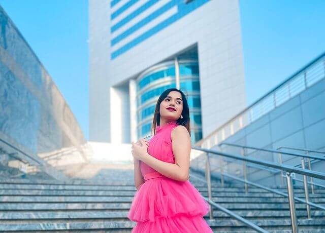 Jannat Zubair Rahmani Looks Like A Princess In This Pink Tulle Gown