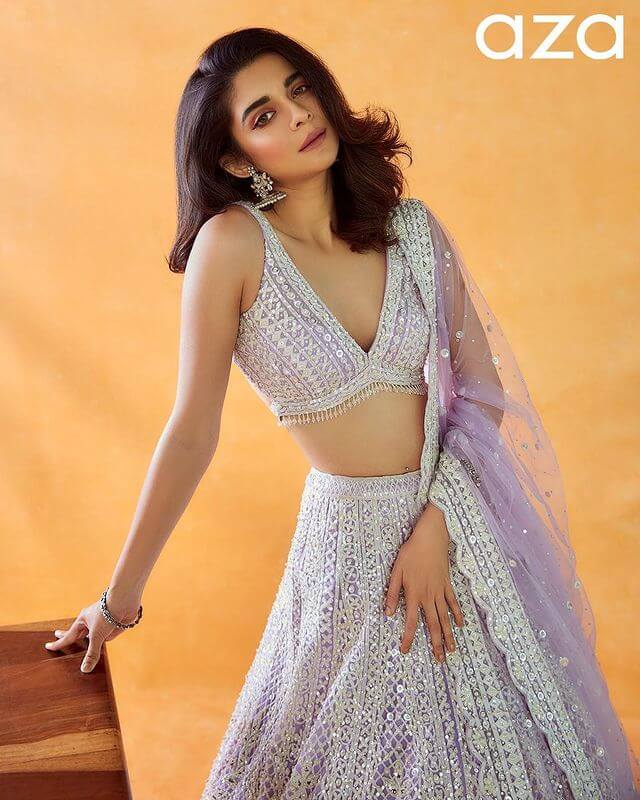 Lilac Lehenga 