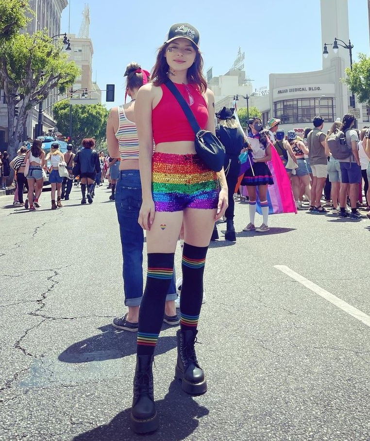 A Pride Month Look Of Madison Davenport