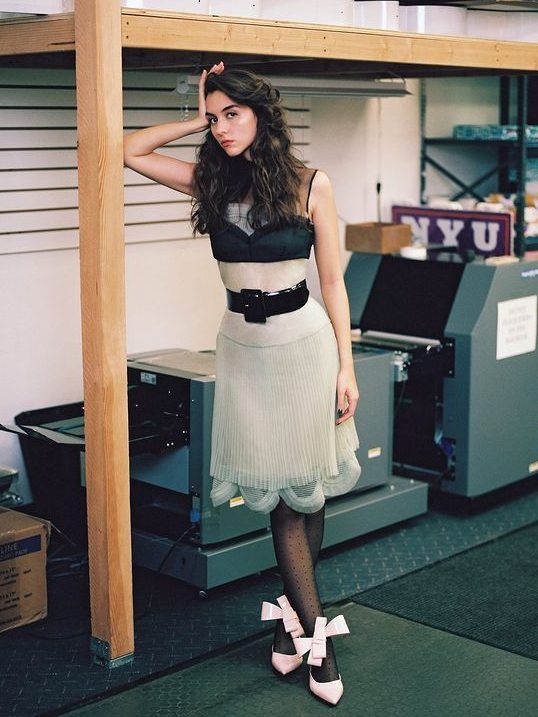 Beautiful Like A Fantasy, Quinn In Green Colored One-Piece Dress