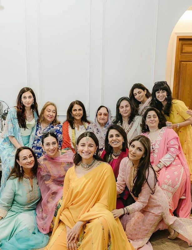 Bollywood Actress Alia Bhatt's Baby Shower Pics