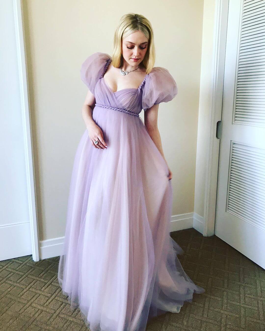 Cinderella Of Everyone's Fantasy In Beautiful Lavender Hue Outfit