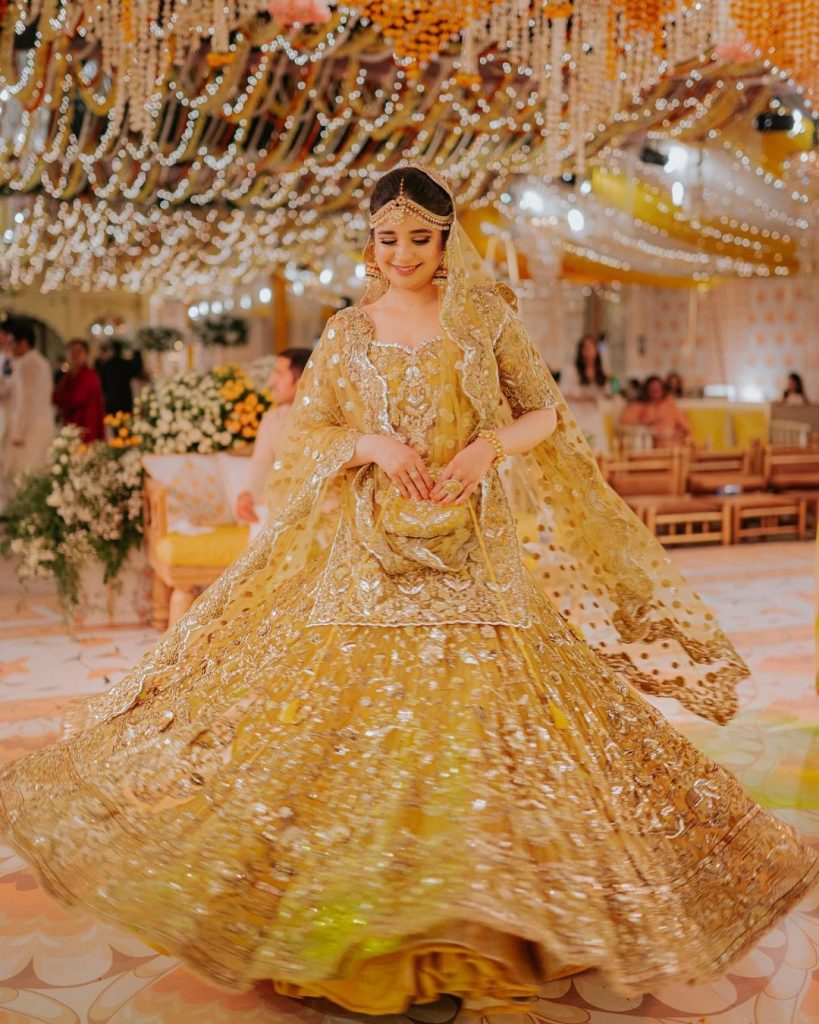 Yellow Lehenga Choli Dupatta Pakistani Bridal Dress –, 54% OFF