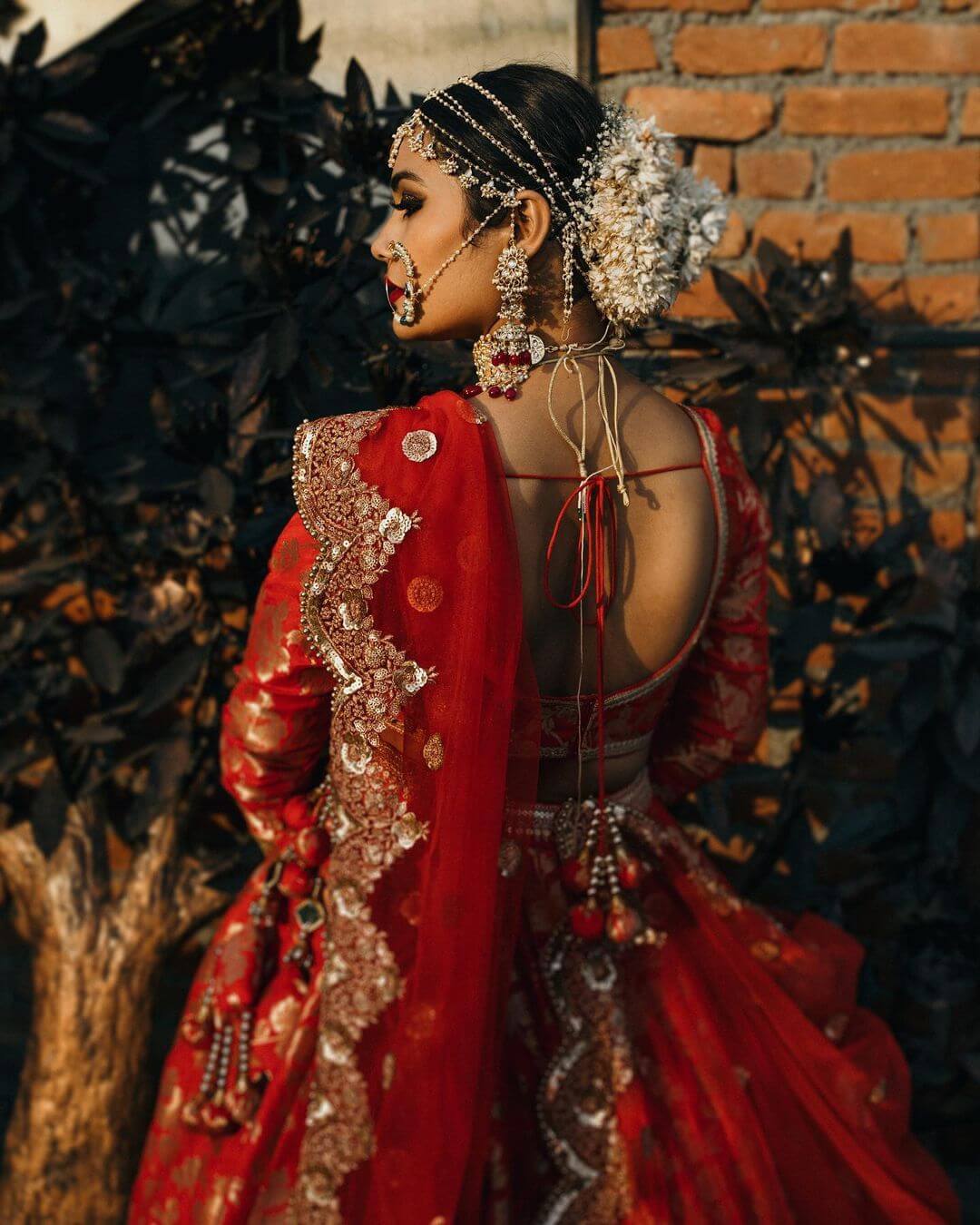 Gajra, Bun Hairstyle For A Wedding Look