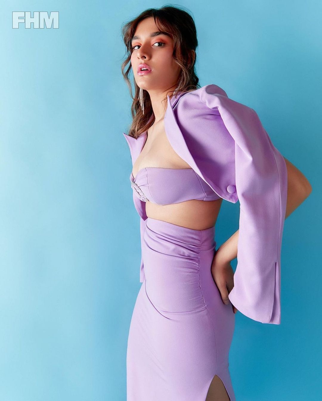 Glamorous LavenderPurple Hue Bodycon Fit