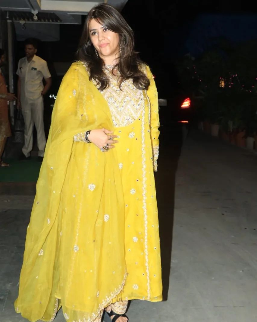 Ekta Kapoor at diwali party
